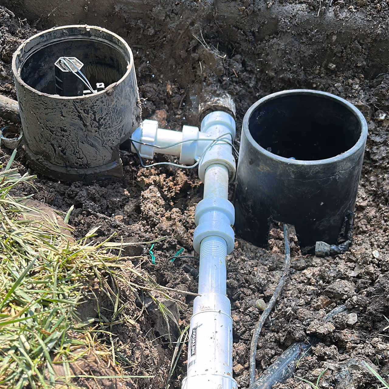 irrigation system installation by Landmark Lawncare in Lake of the Ozarks Missouri