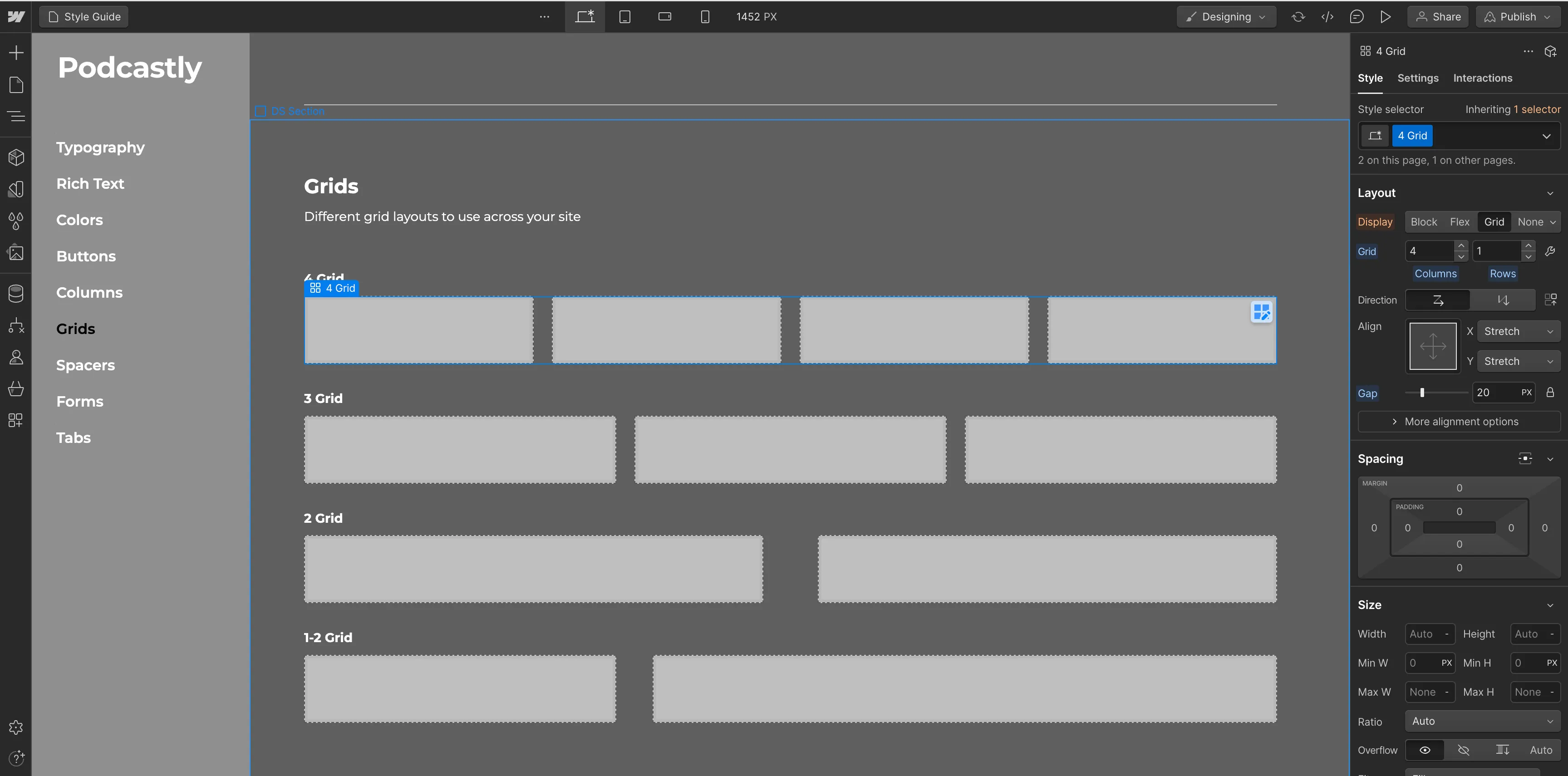 Style Guide Of Project