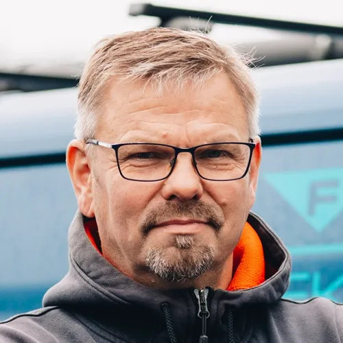 Öljypoltinhuoltaja Turussa 