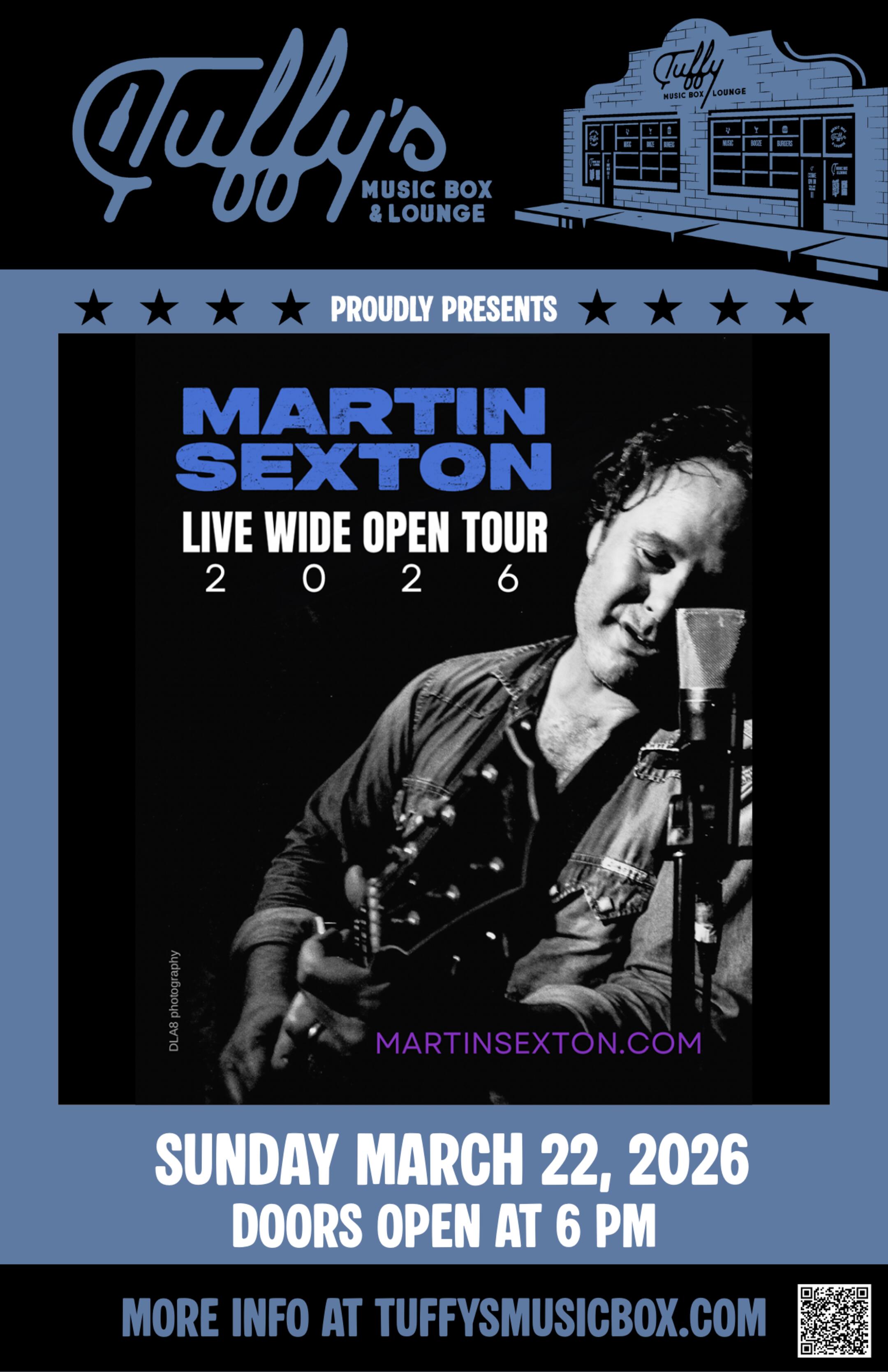 Martin Sexton: Live Wide Open Tour 2026