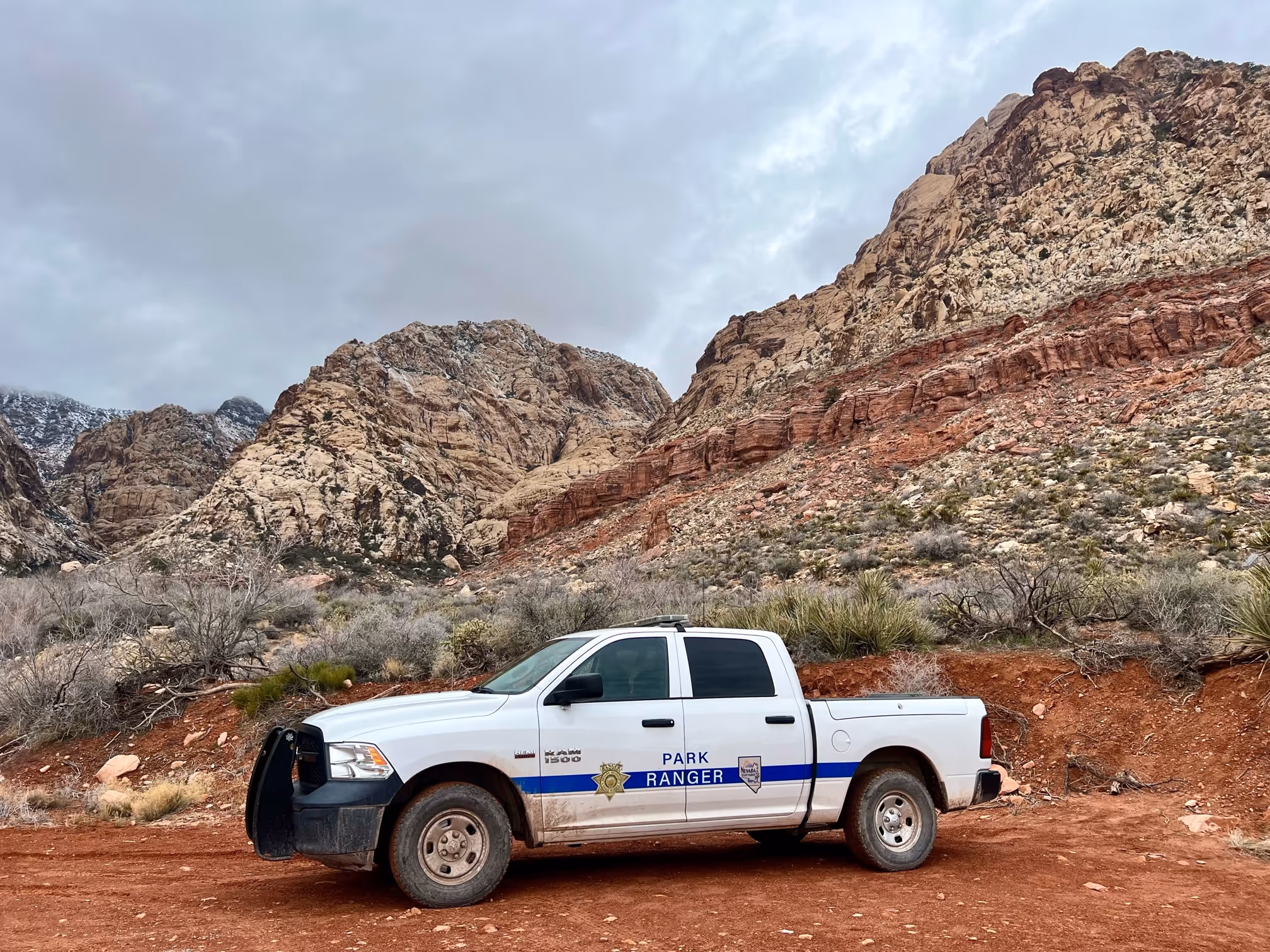 Nevada law enforcement vehicle