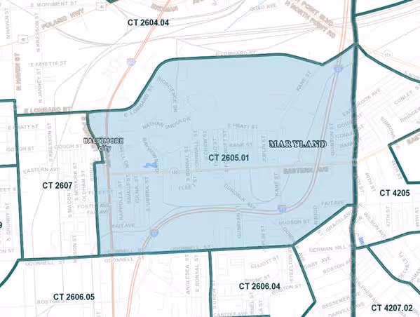 Census map