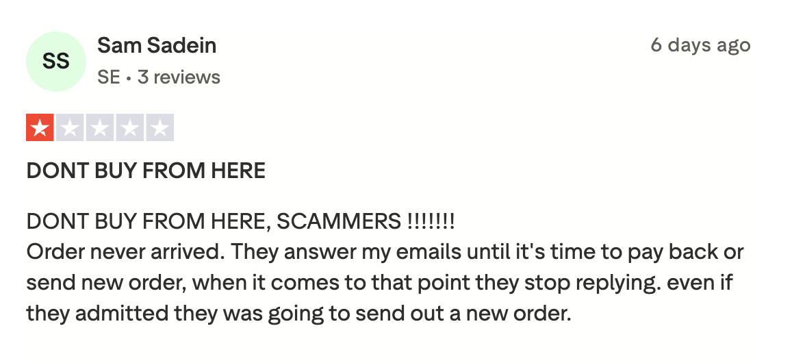 Healthletic review - don't buy from here, scammers