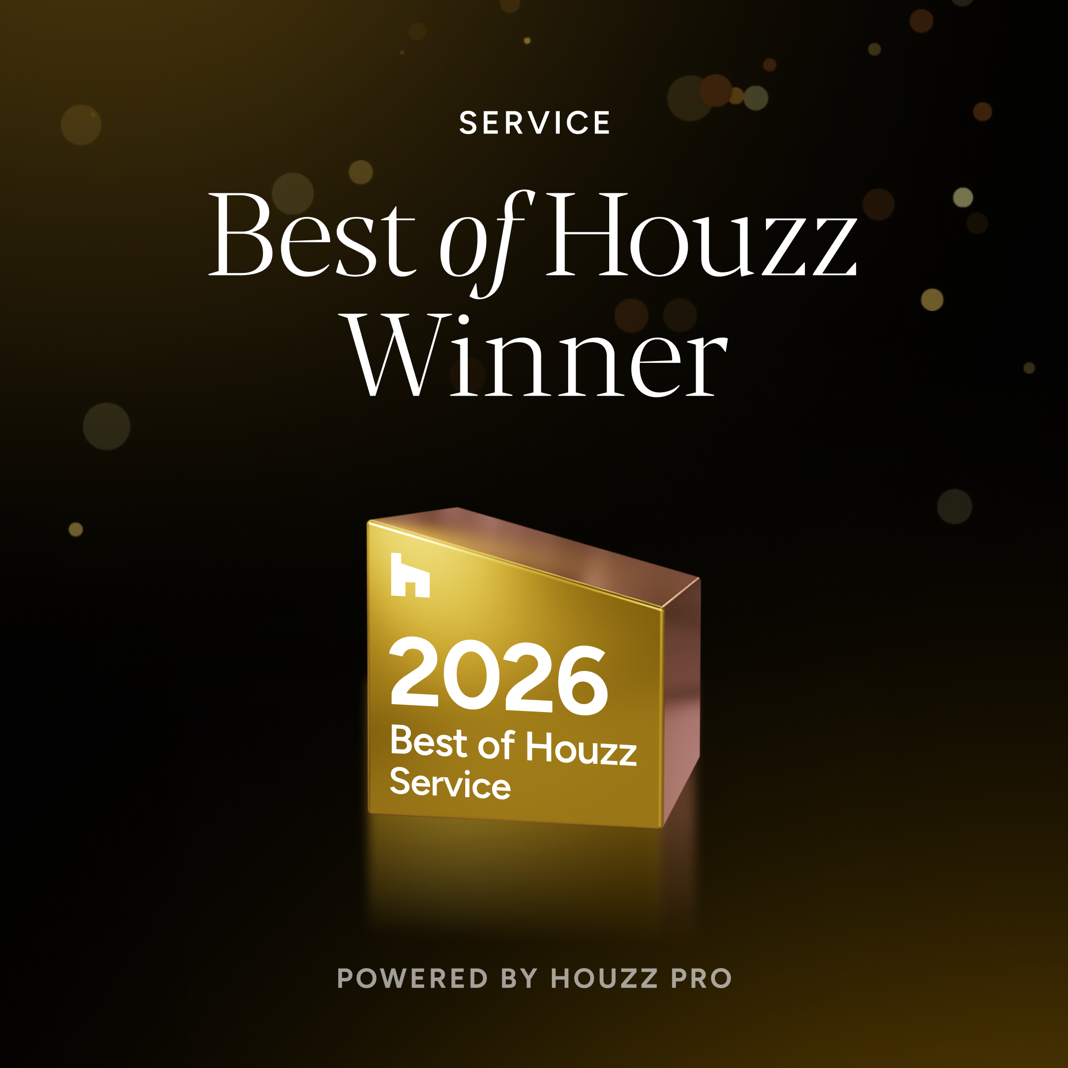 X3 Build Best of Houzz Service Award 2026