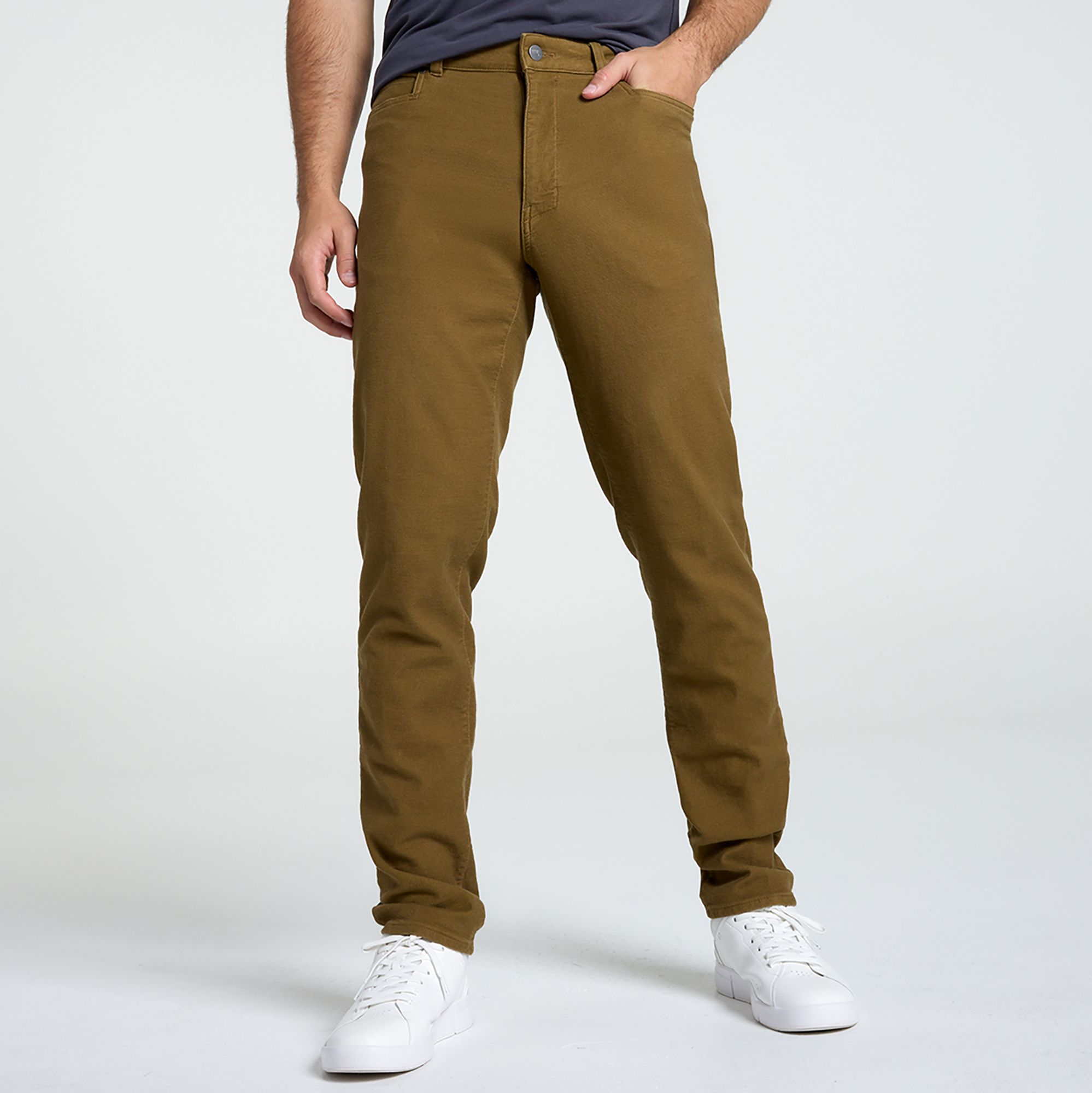 VRST Men's Limitless Comfort Twill Slim Fit 5 Pocket Pant
