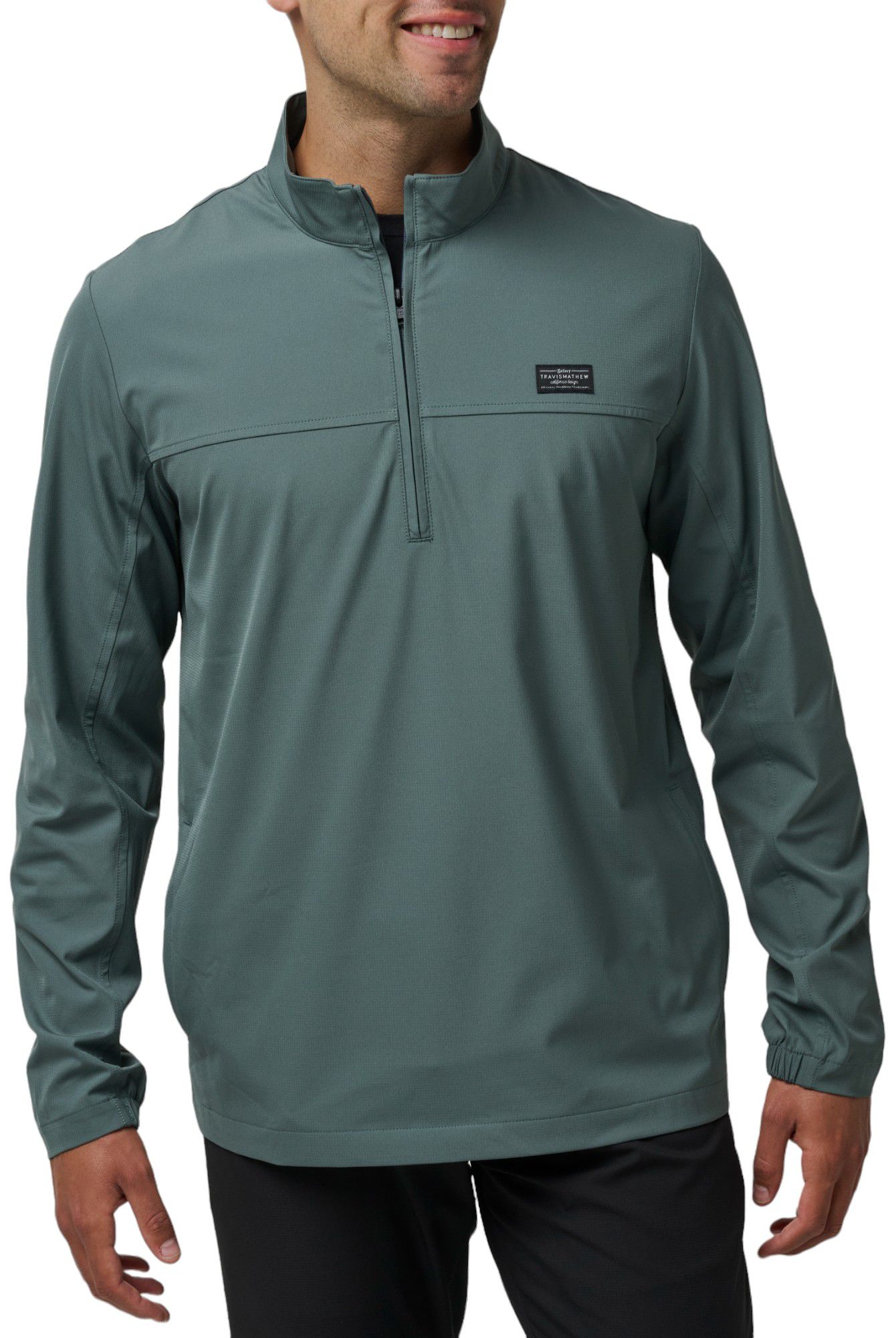 TravisMathew Men's Wanderlust 1/4 Zip Golf Jacket