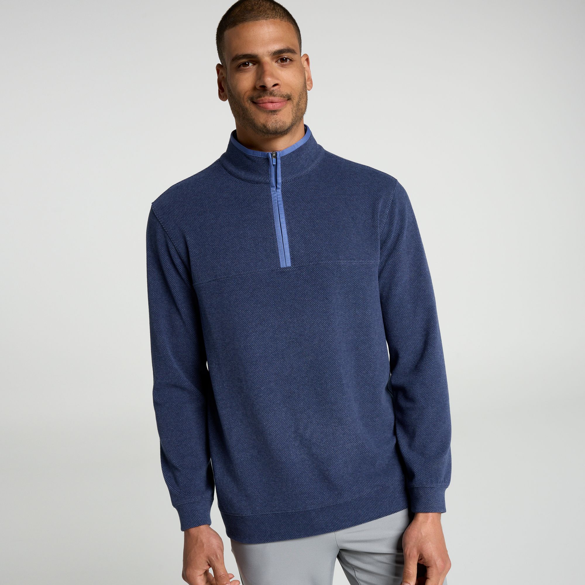 Walter Hagen Men's Performance 11 Twill 1/4 Zip Golf Pullover