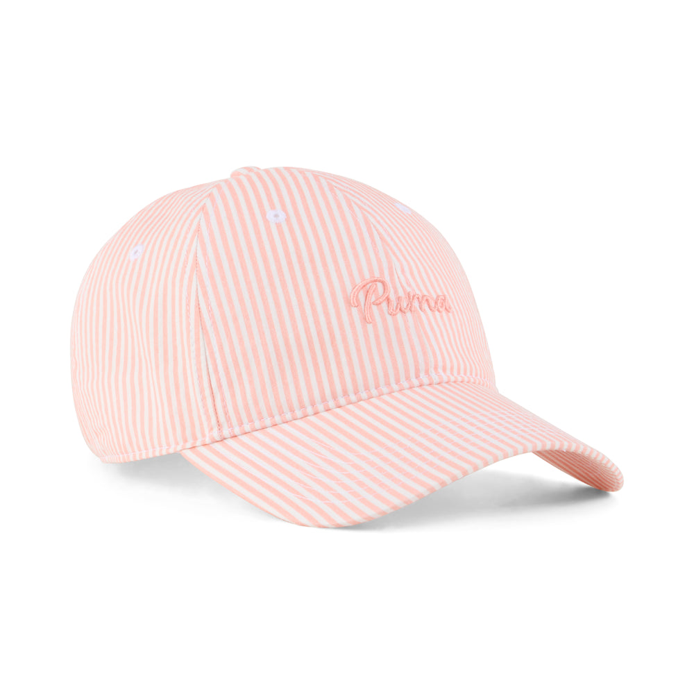 Women's Seersucker Dad Golf Hat