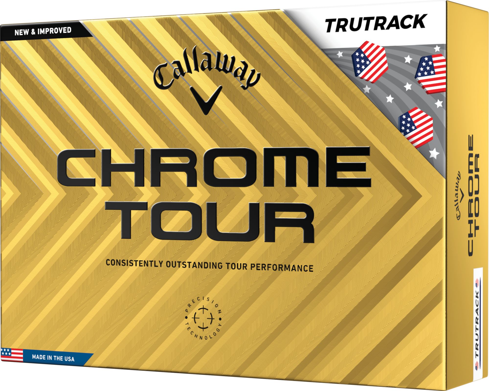 Callaway 2024 Chrome Tour USA TruTrack Golf Balls