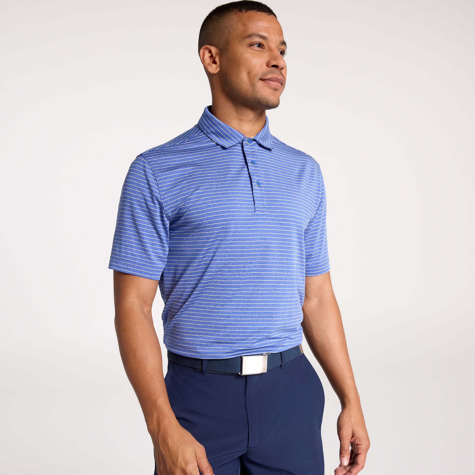 Walter Hagen Men's Performance 11 Classic Stripe Polo