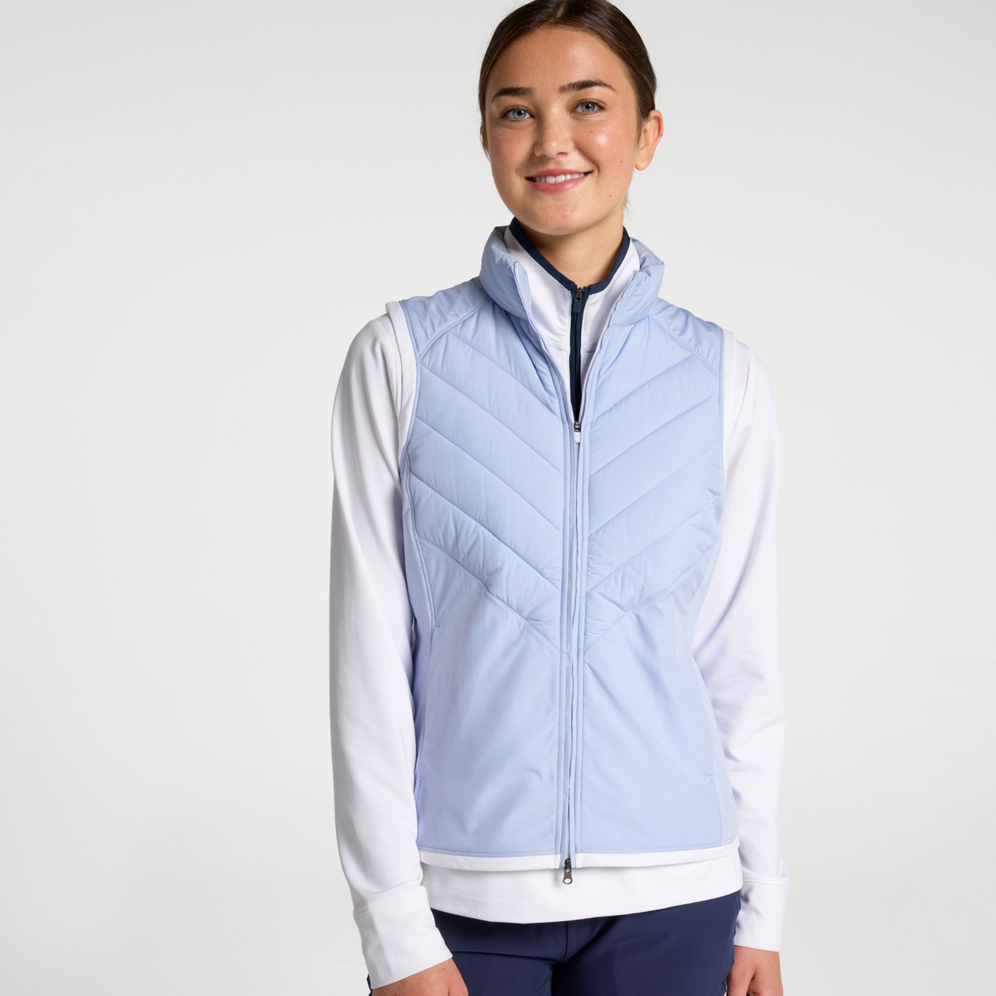 Walter Hagen Women's Performance 11 Quilted Golf Vest