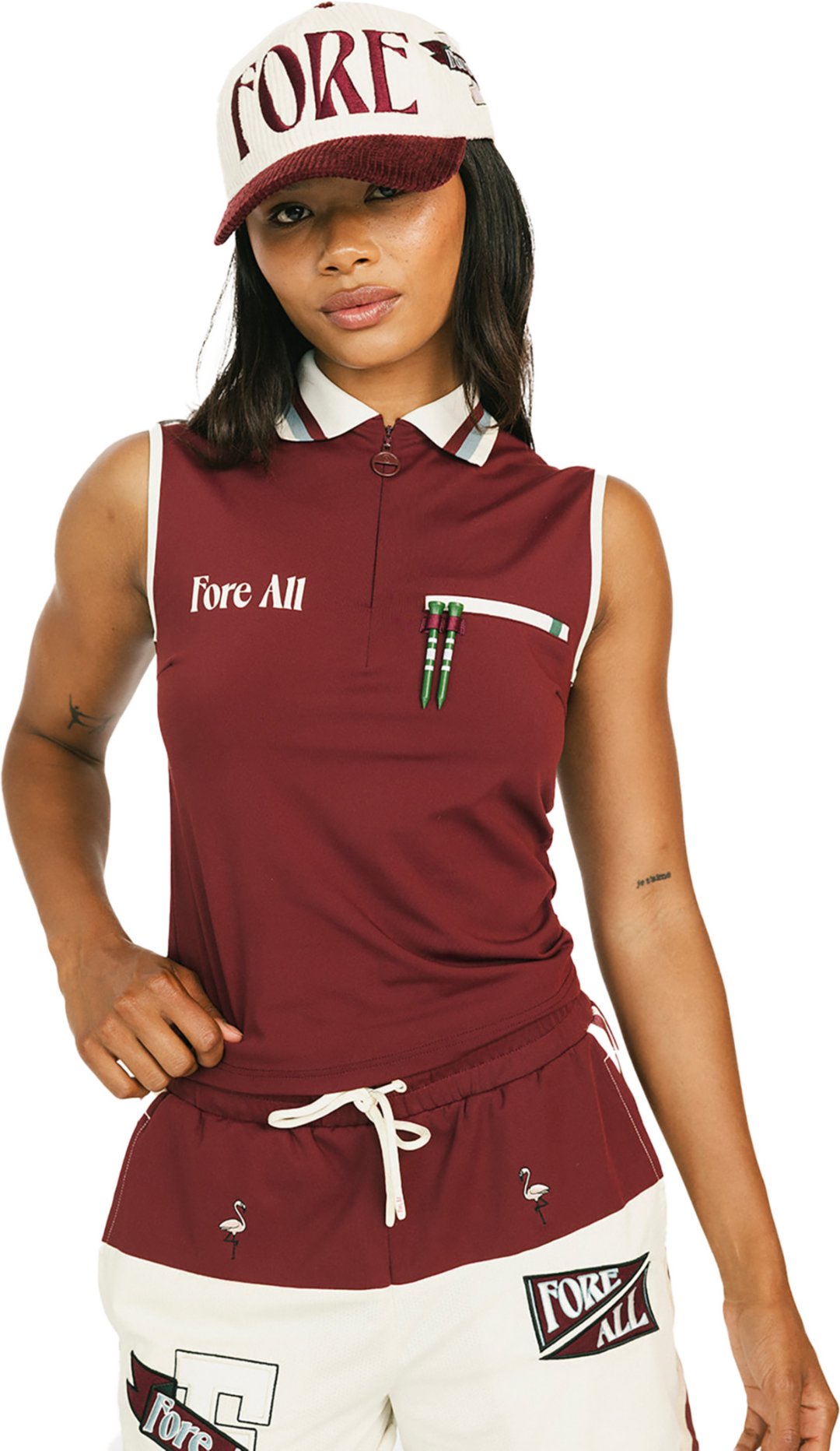 Fore All Women's Annie Golf Polo