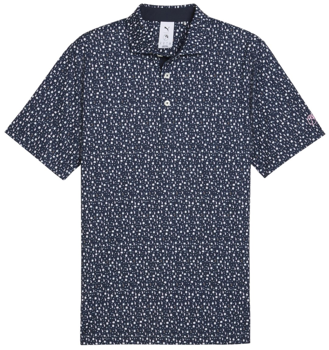 PUMA X Arnold Palmer Men's Tea Time Golf Polo