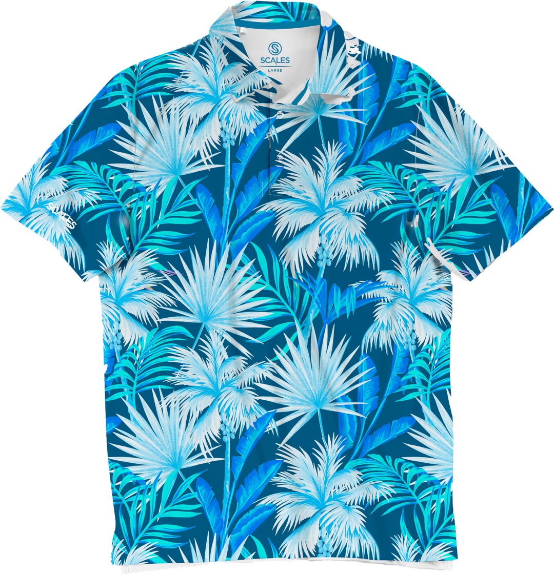 SCALES Men's Palm City Golf Polo