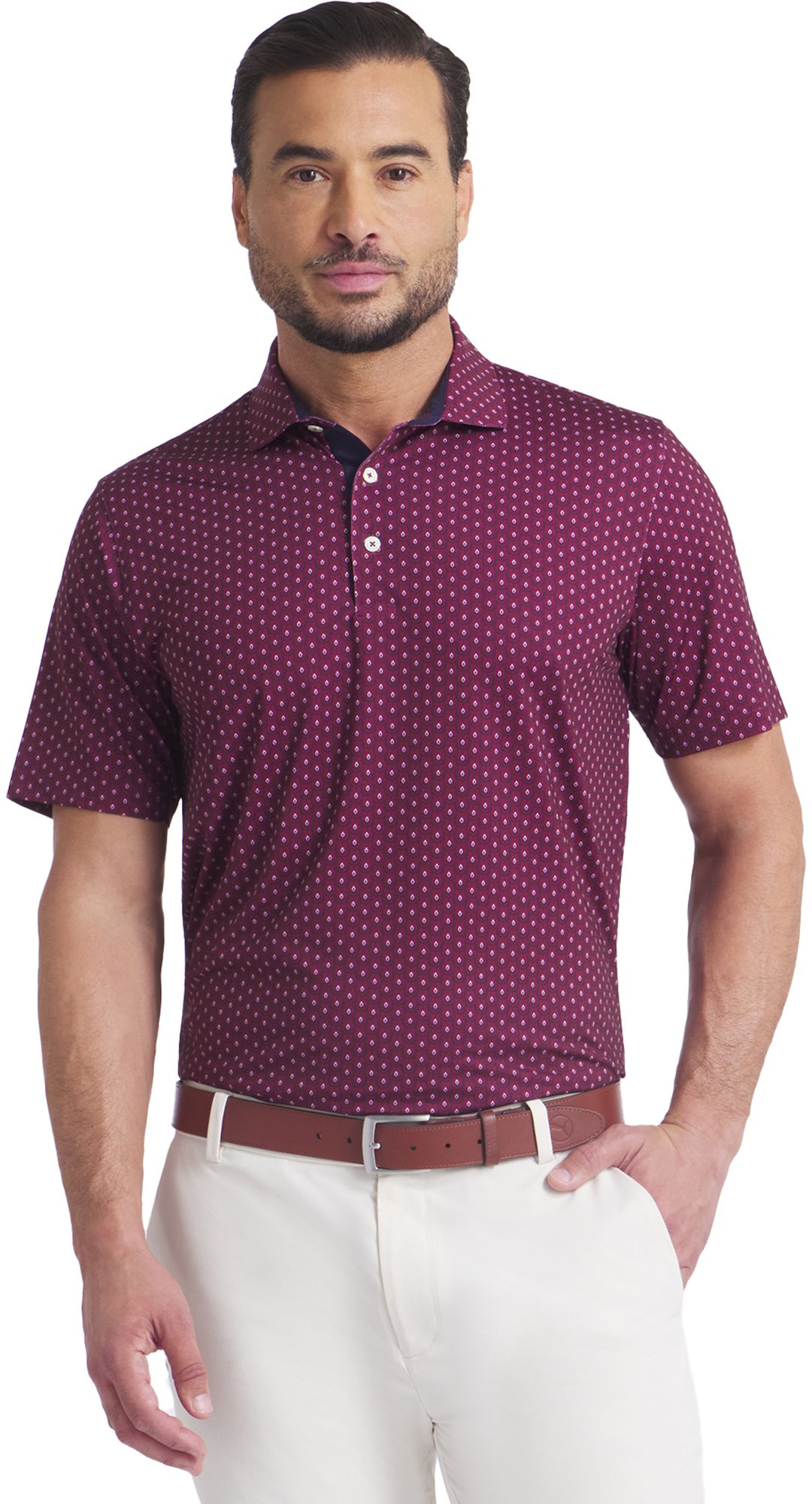 PUMA Men's MATTR Lotus Golf Polo