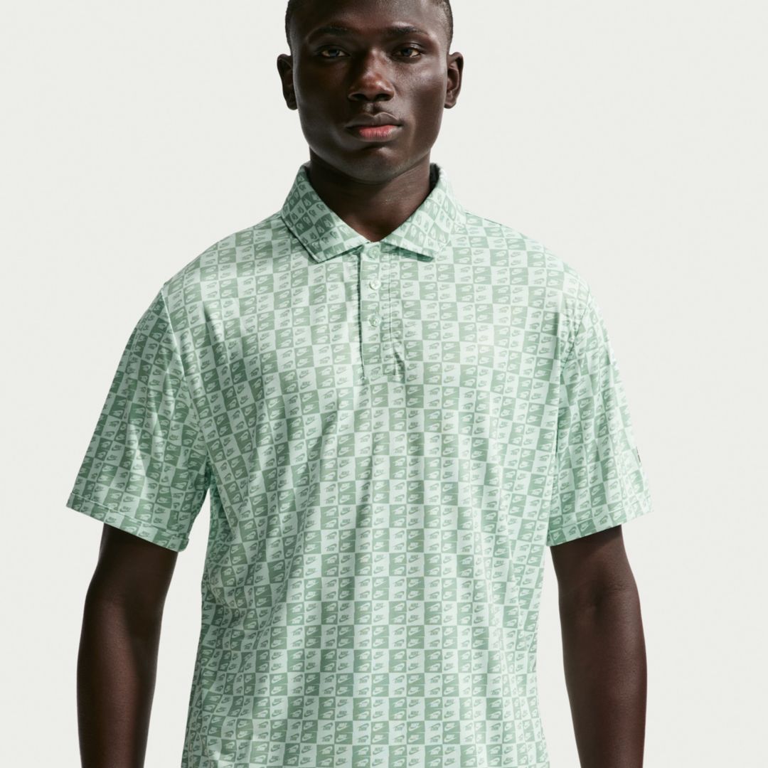 Nike Men's Par Dri-FIT Stacked Icon Golf Polo