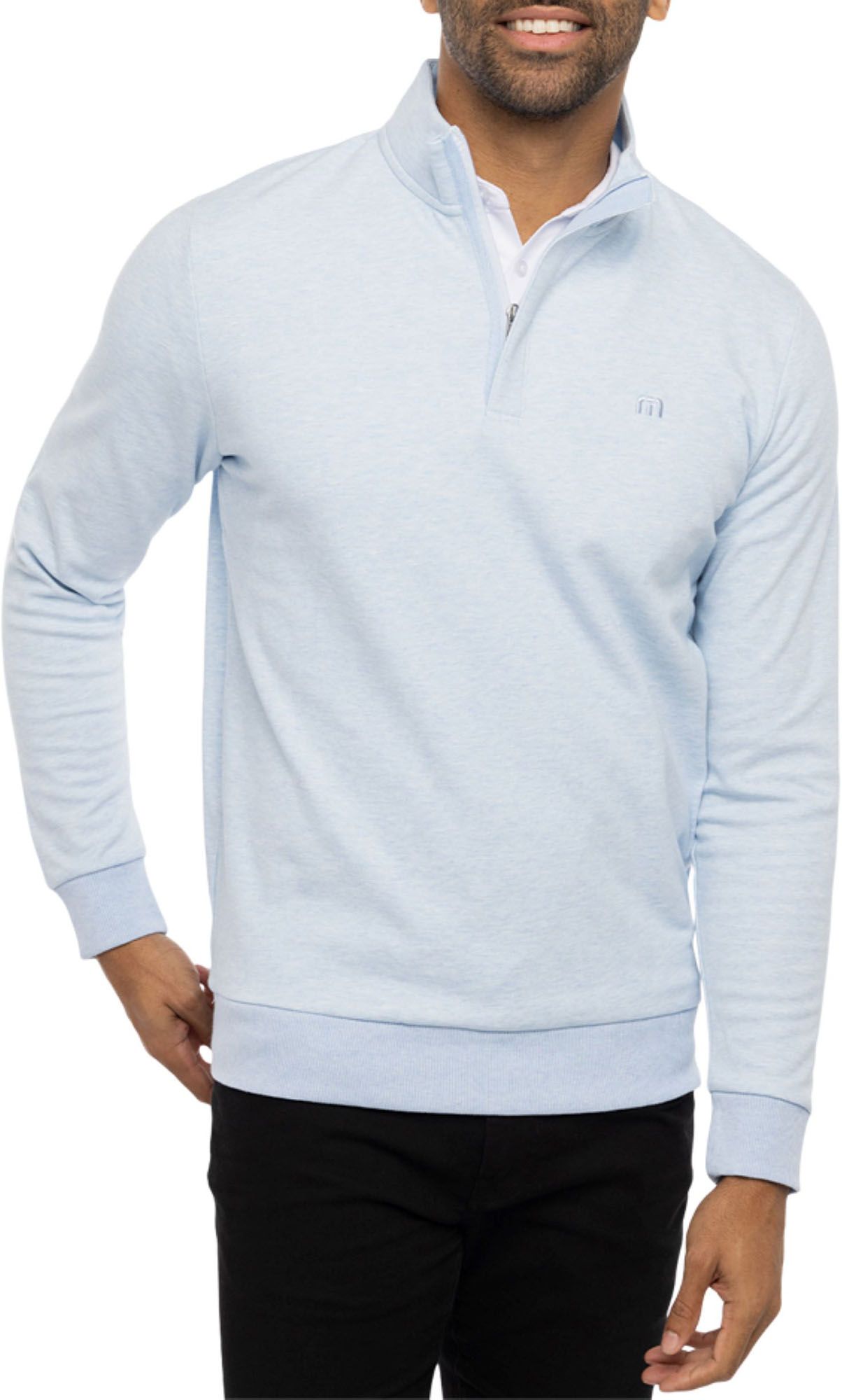 TravisMathew Men's Cloud 2.0 Golf 1/4 Zip