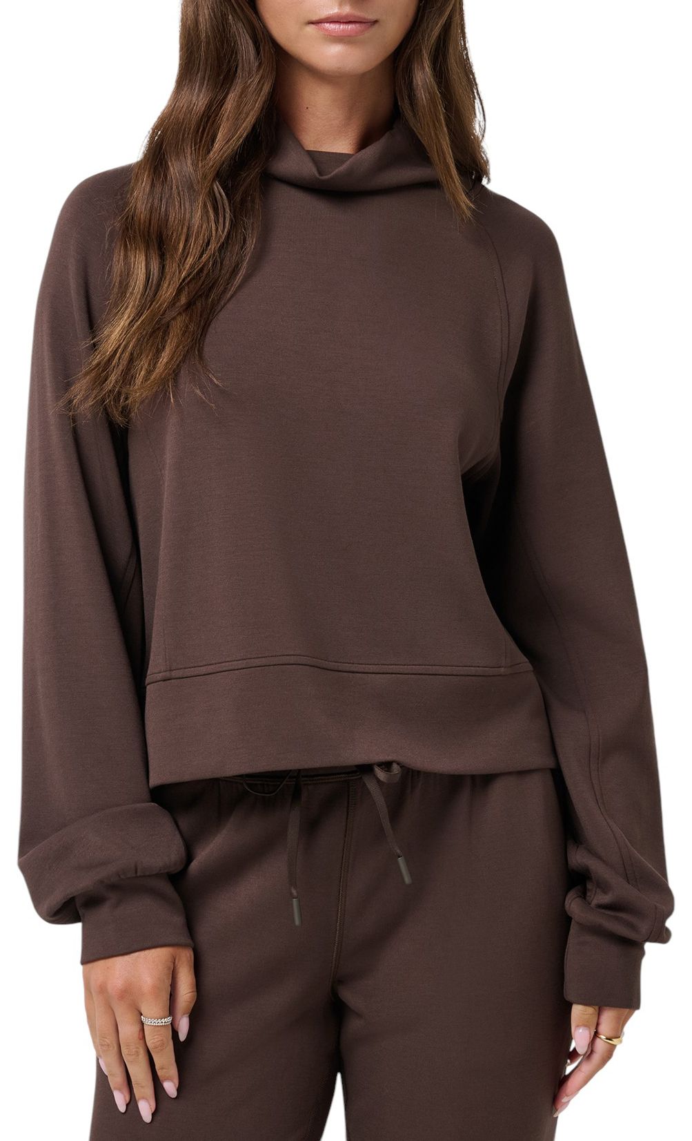 TravisMathew Women's Skyloft Soft Funnel Neck Golf Pullover