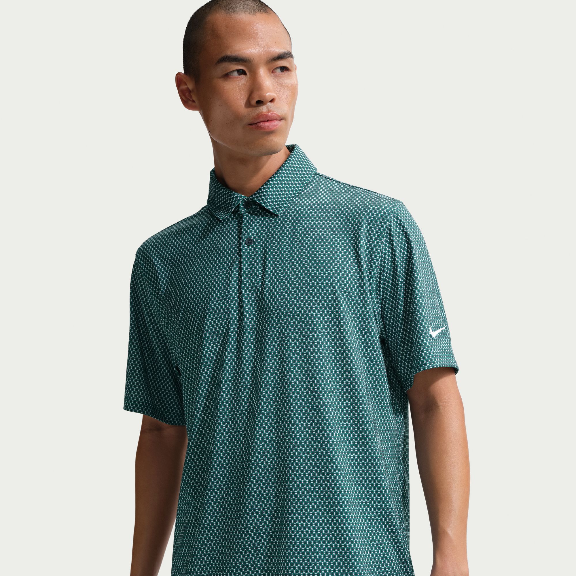 Nike Men's Velocity Dri-Fit Floral Print Golf Polo