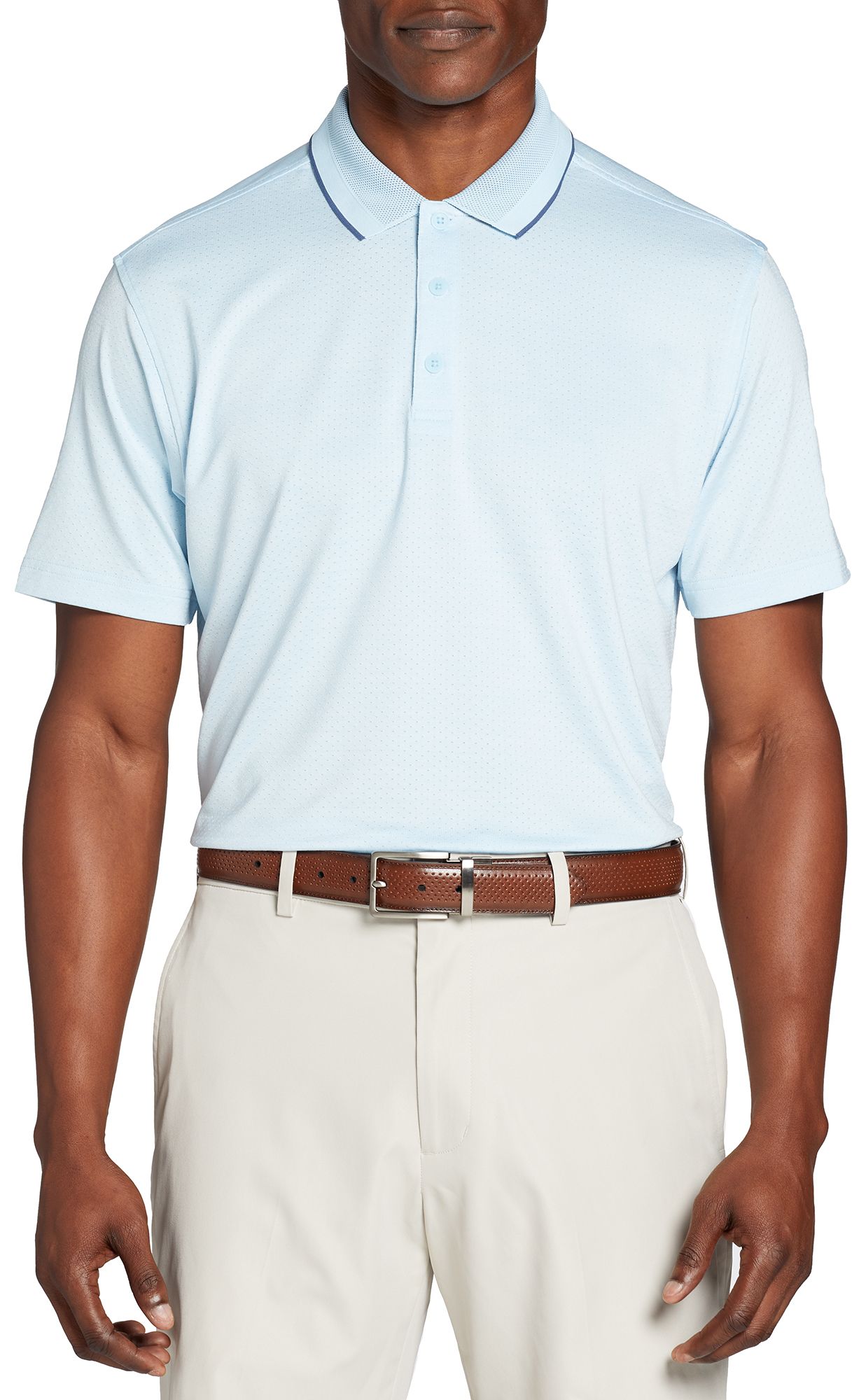 Walter Hagen Men's Performance 11 Birdseye Golf Polo