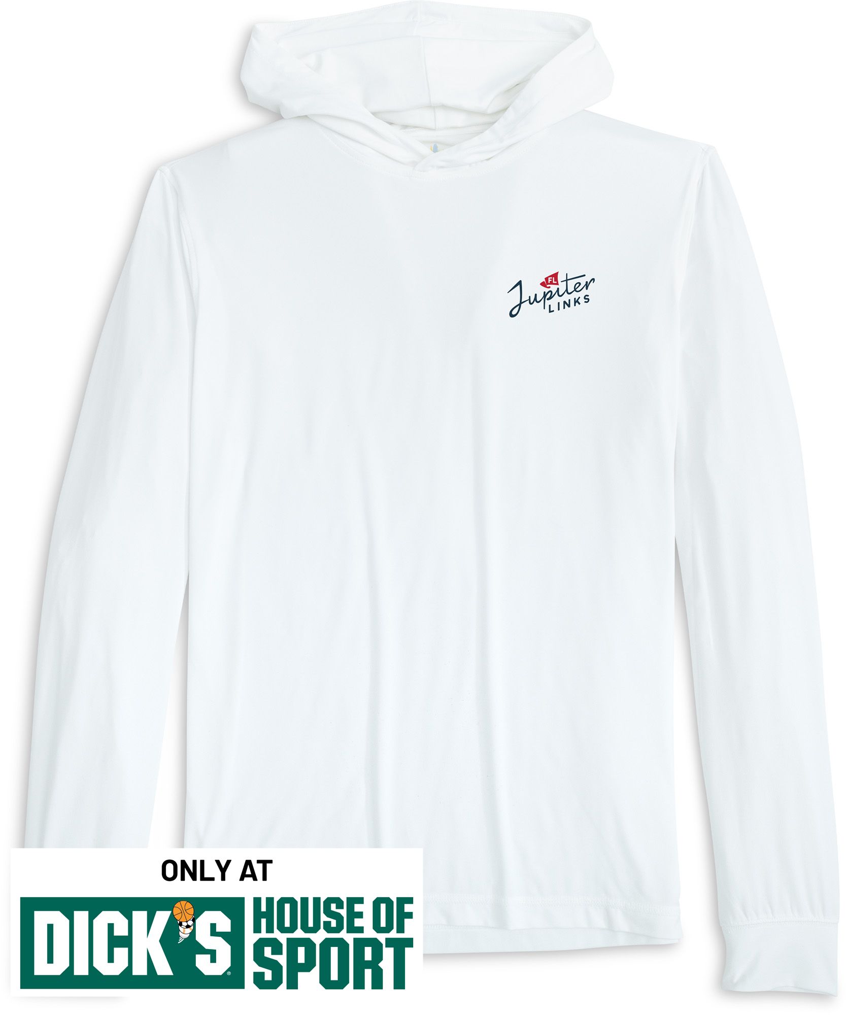 Johnnie-O Men's TGL Jupiter Links GC White Talon Hoodie