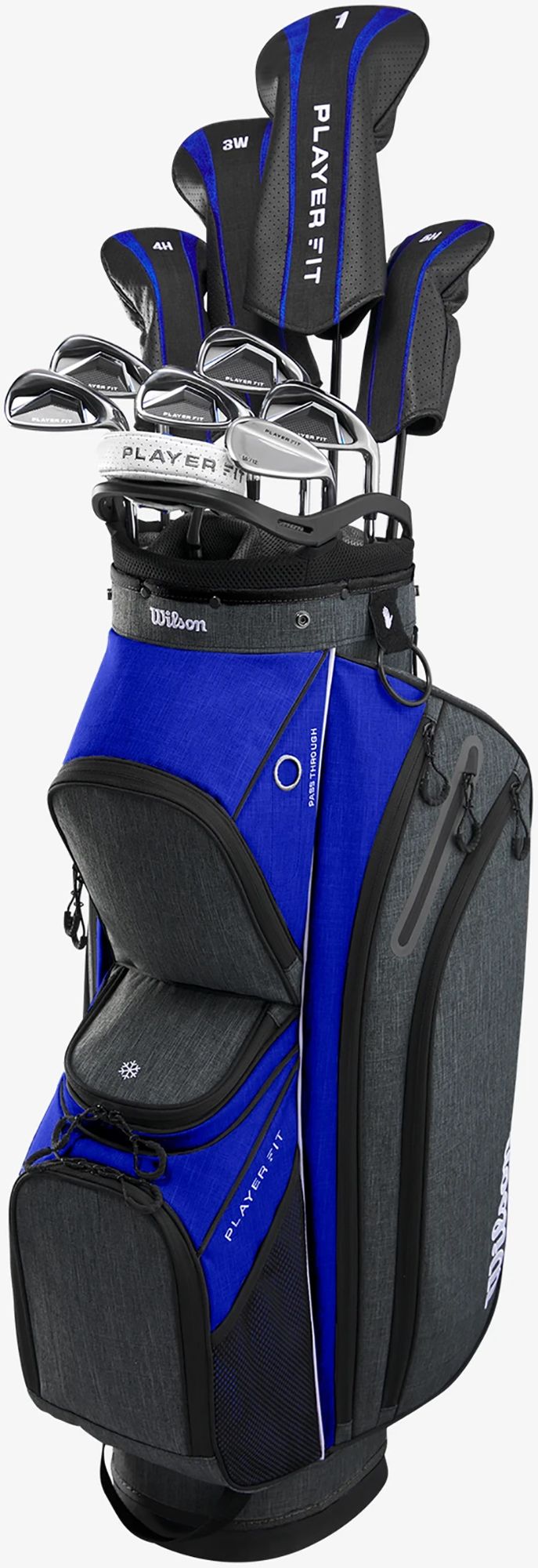 Wilson PlayerFit Cart Bag 17-Piece Complete Set