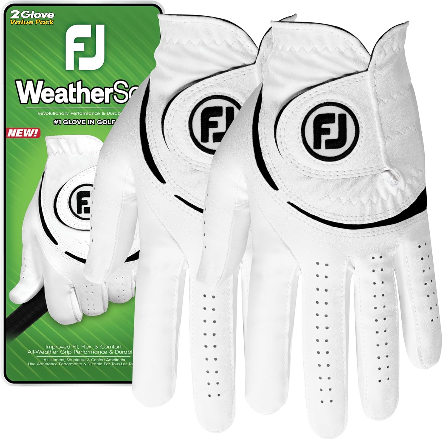 FootJoy WeatherSof Golf Glove (2-Pack)