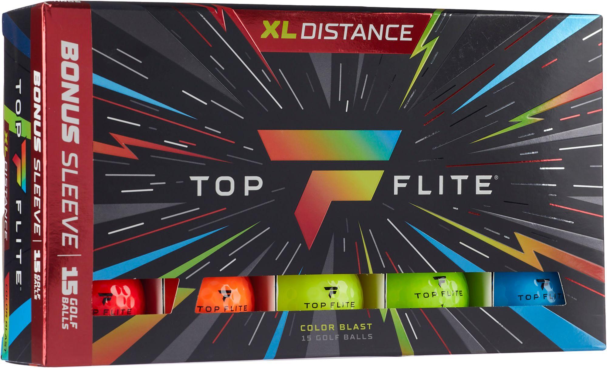 Top Flite XL Distance Golf Balls - 15 Pack