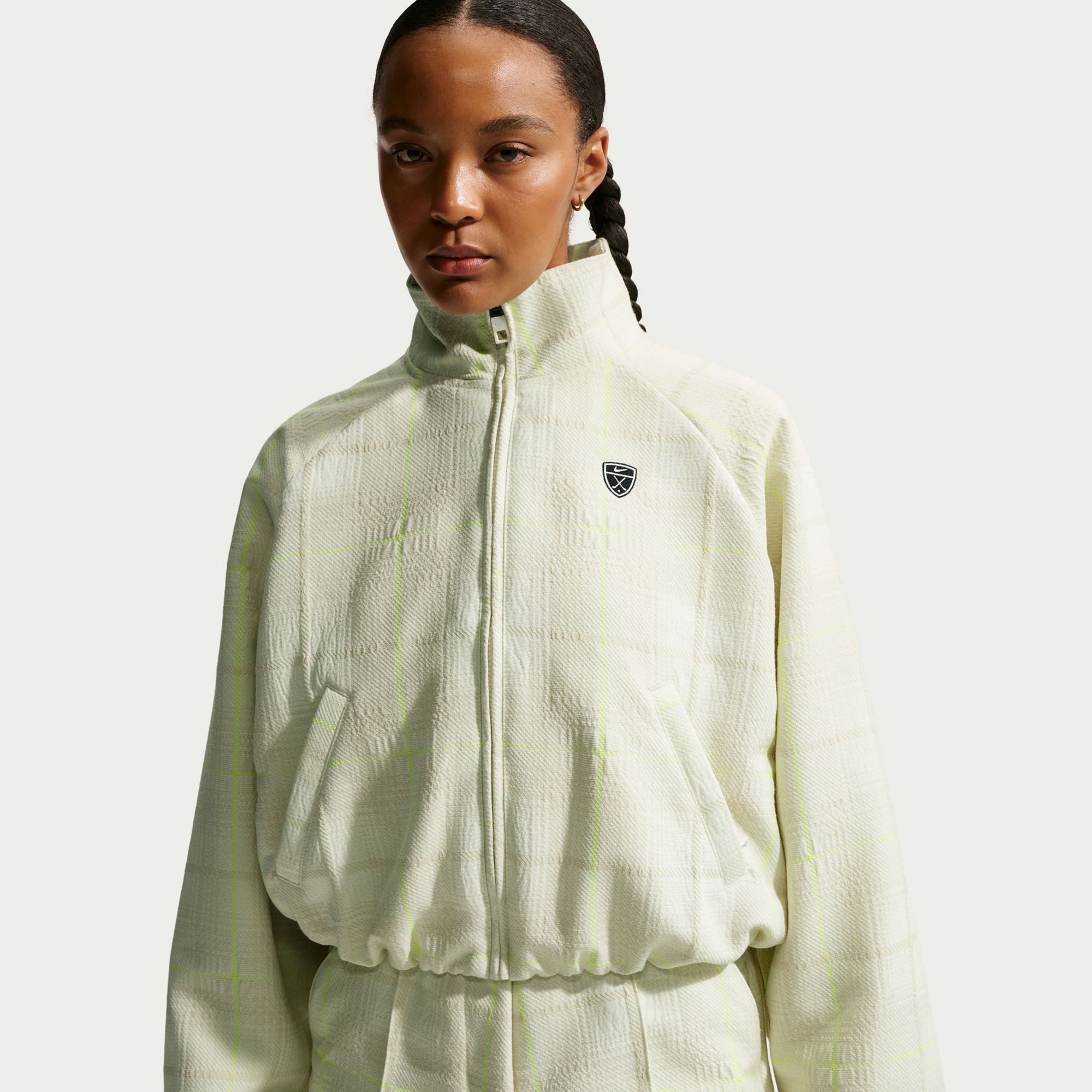 Nike Women's Tartan Golf Jacket
