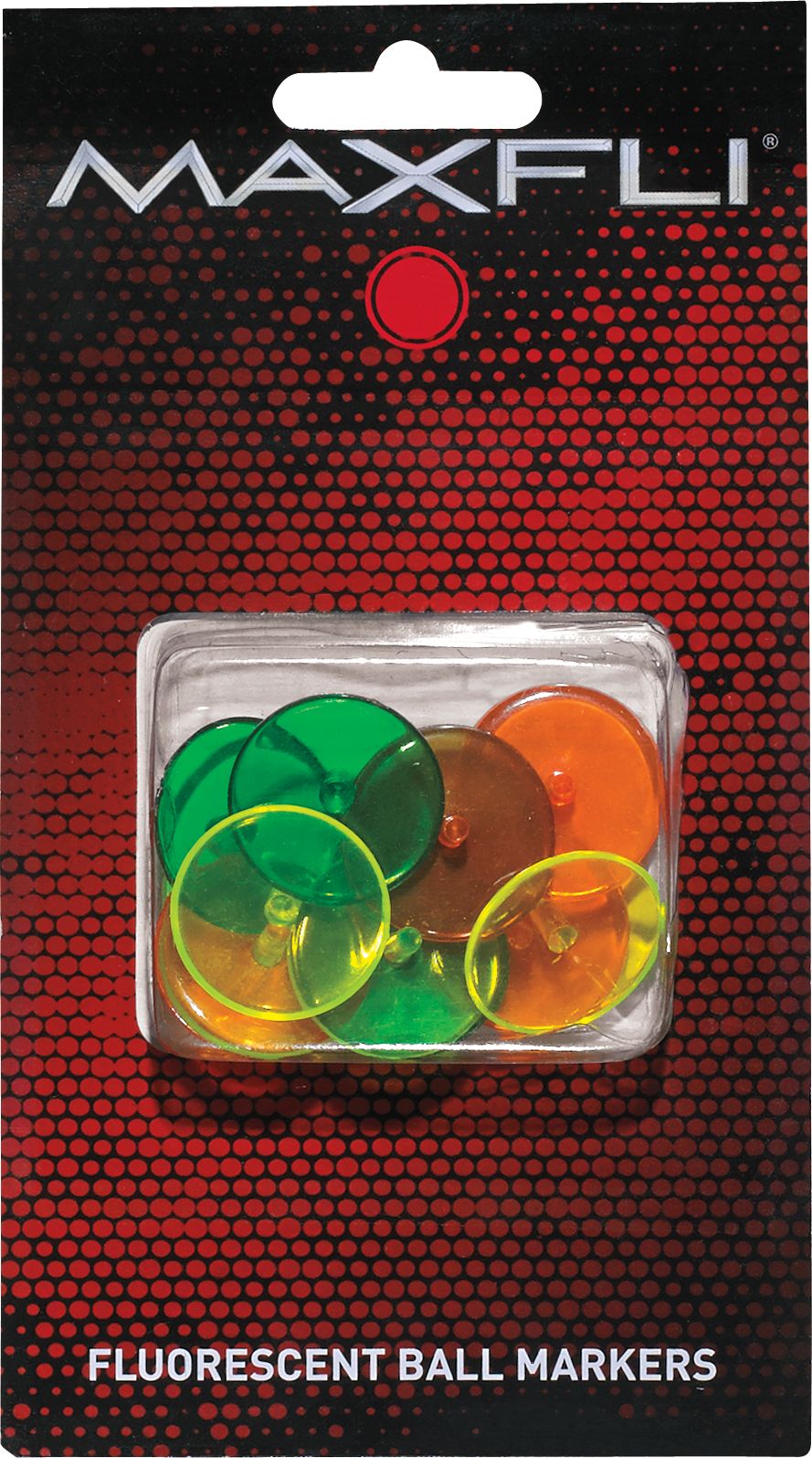 Maxfli Fluorescent Ball Markers 12-Pack