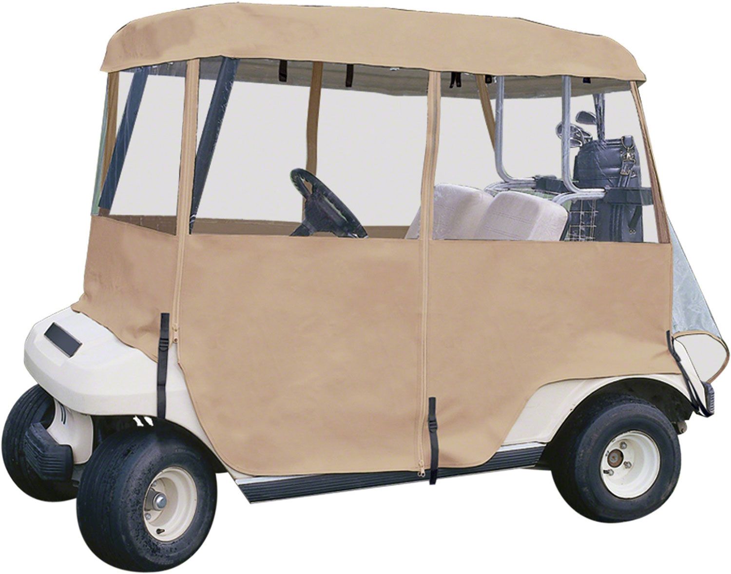 Classic Accessories Deluxe 4-Sided Golf Cart Enclosure
