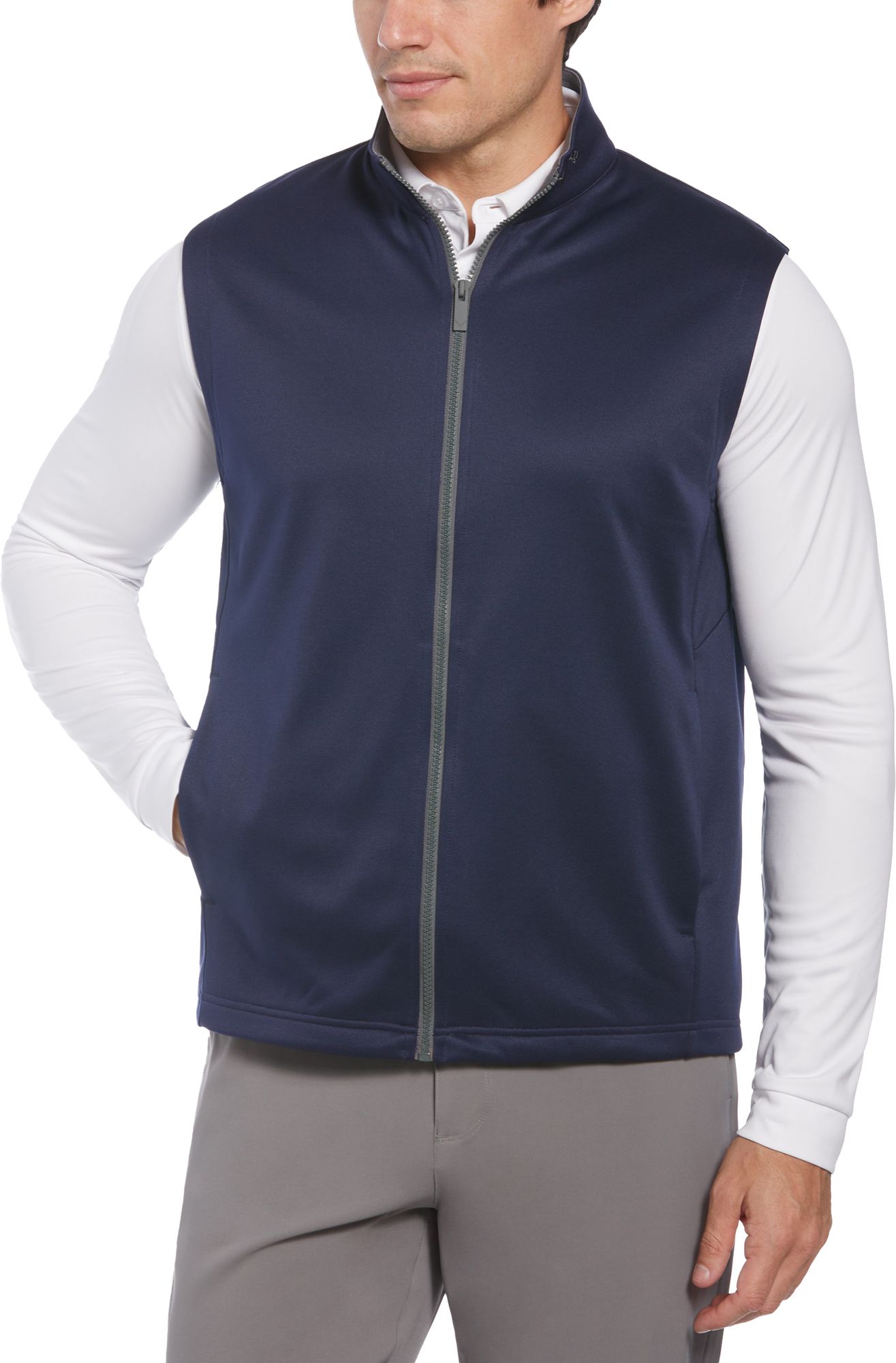 Callaway Men's Full-Zip Chevron Back Golf Vest