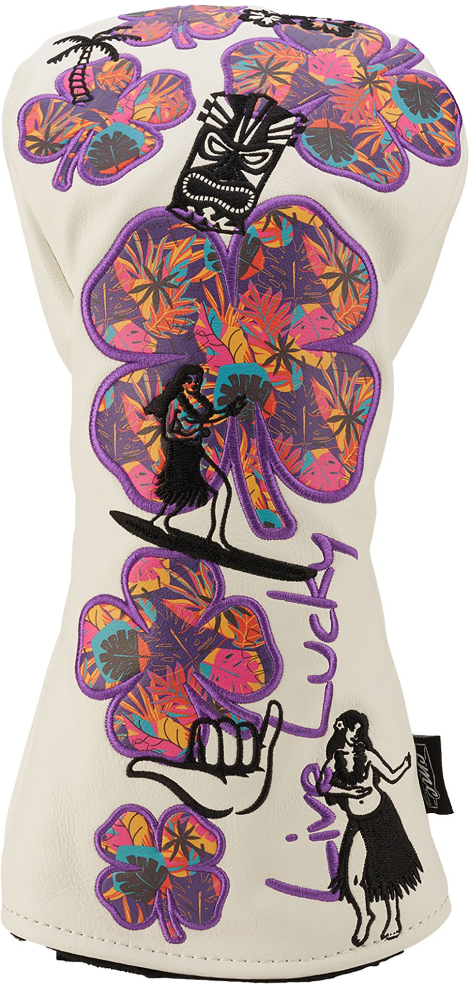 CMC Design Live Lucky Purple Hula Driver Headcover