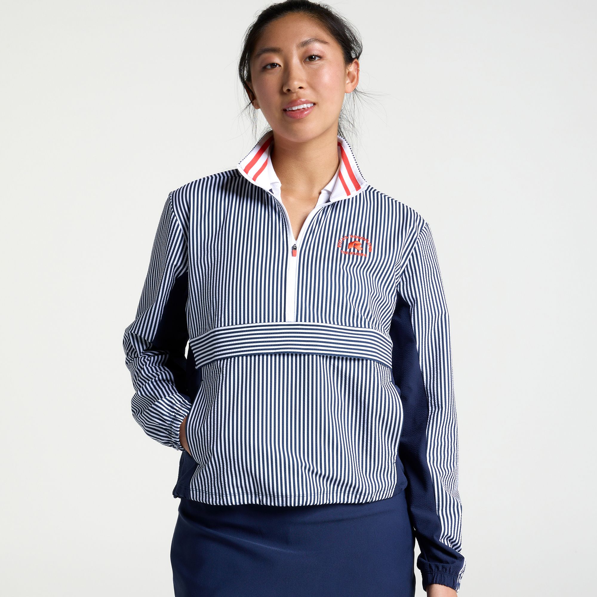 2026 U.S. Women's Open Walter Hagen Women's Seersucker 1/4 Zip