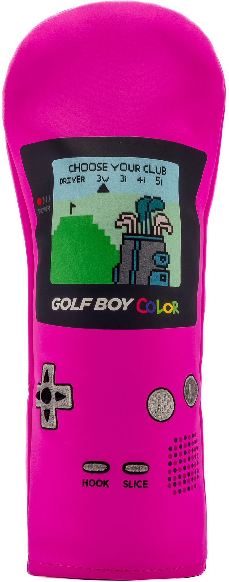 Buried Lies Golf Boy Color Pink Fairway Wood Headcover