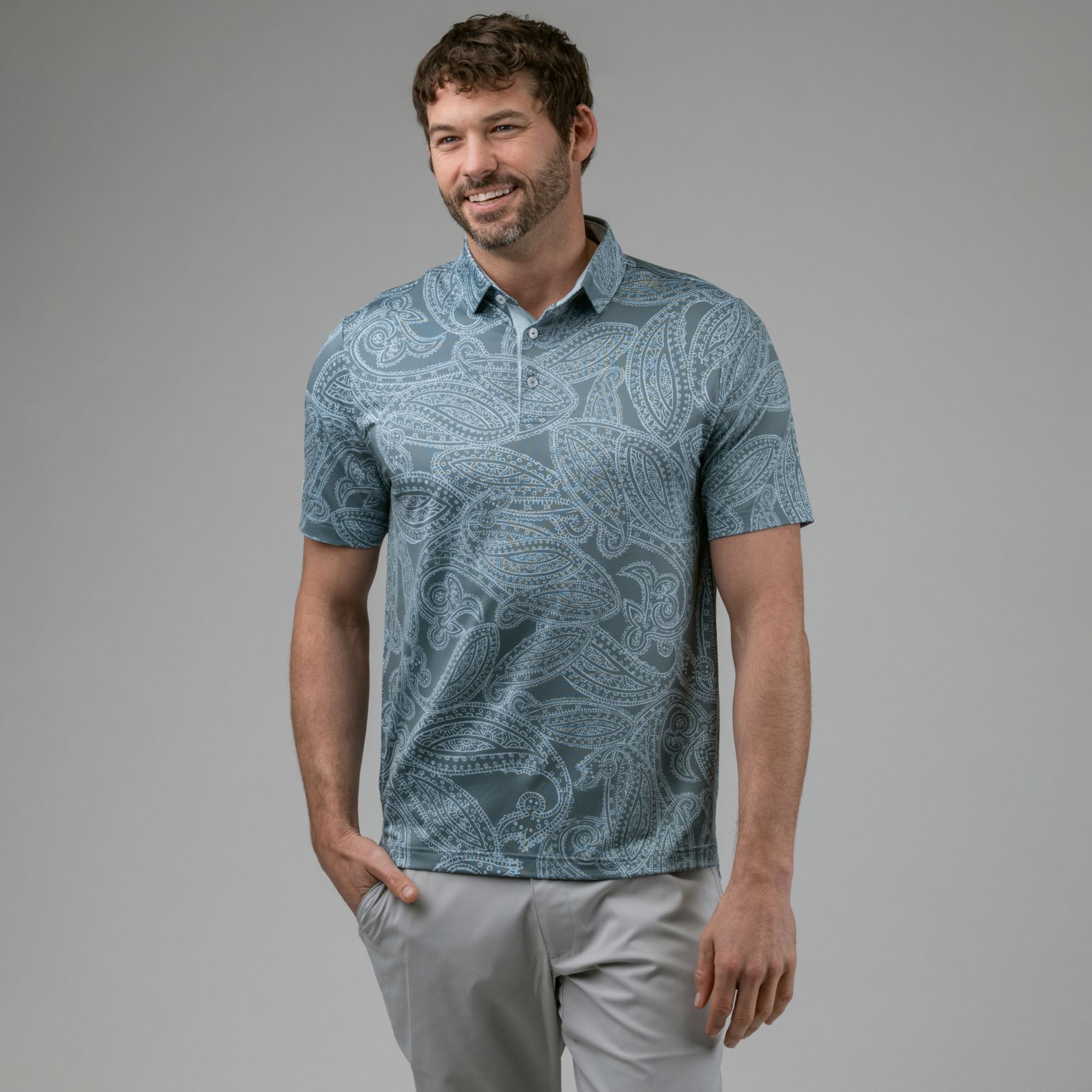 Good Good Golf Men's Great Round Golf Polo