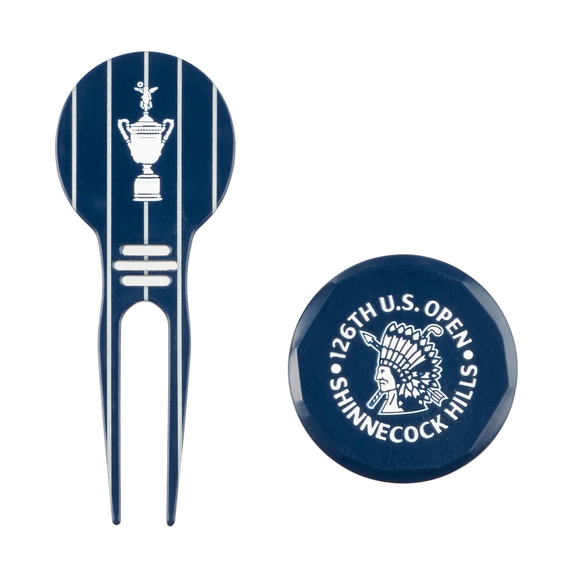 Walter Hagen 126th US Open Deluxe Divot Tool & Ball Marker Set