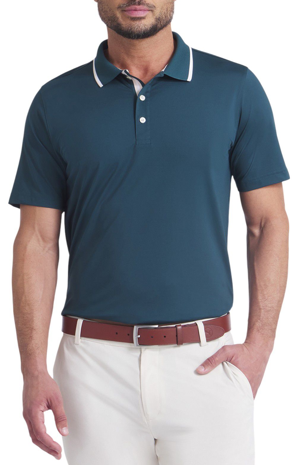 PUMA Men's MATTR Elevated Solid Golf Polo