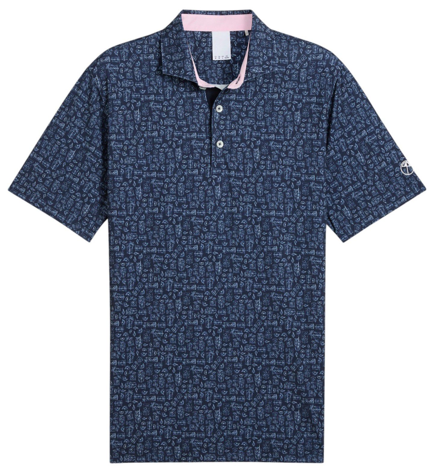 PUMA X Arnold Palmer Men's Sketch Golf Polo