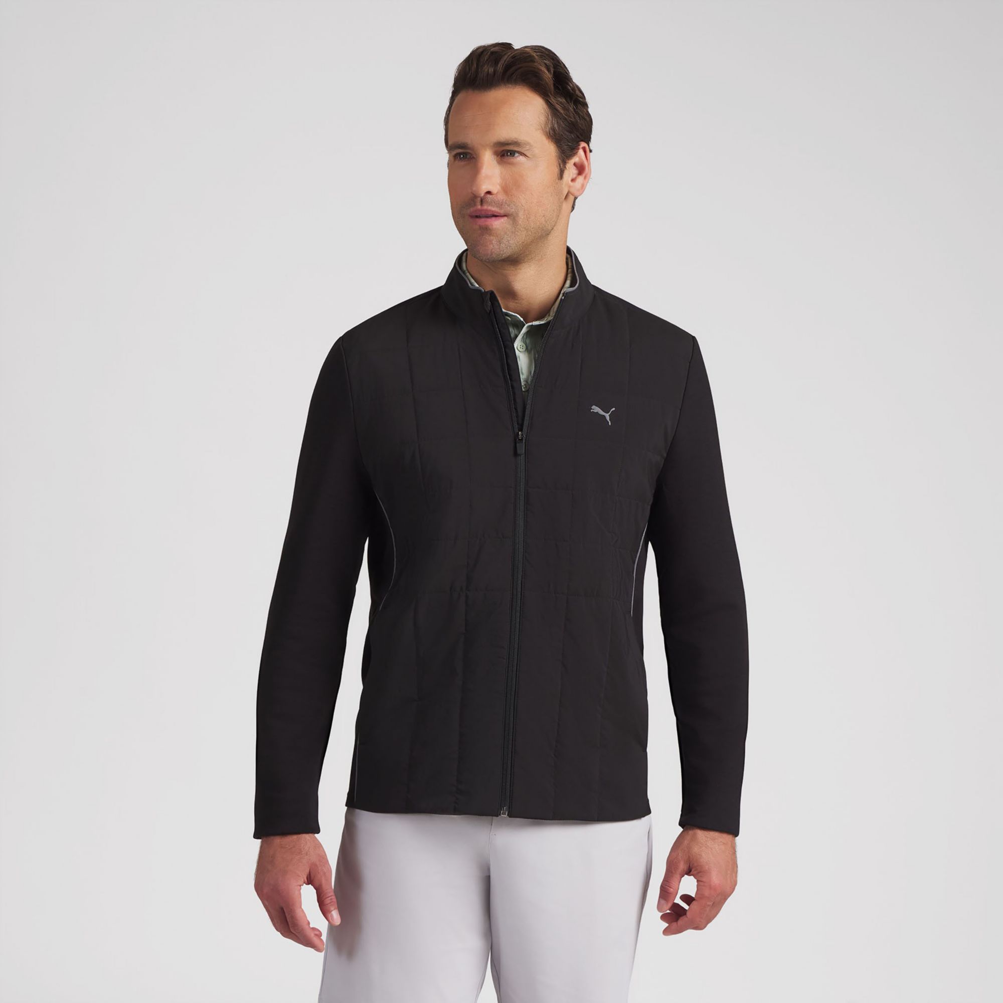 PUMA Men's CLOUDSPUN Fleece Hybrid LC Golf Jacket