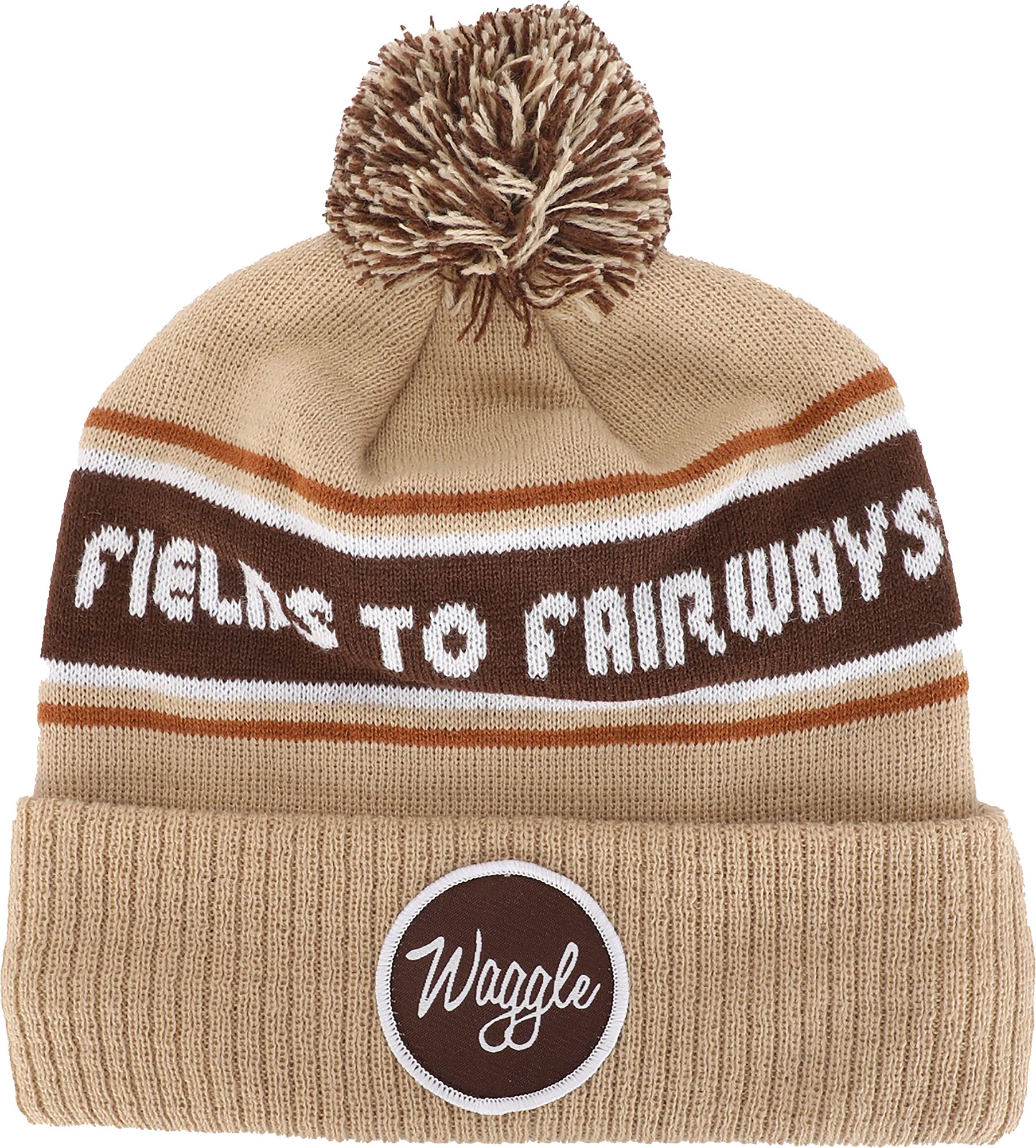 Waggle Adult Fields to Fairways Golf Beanie