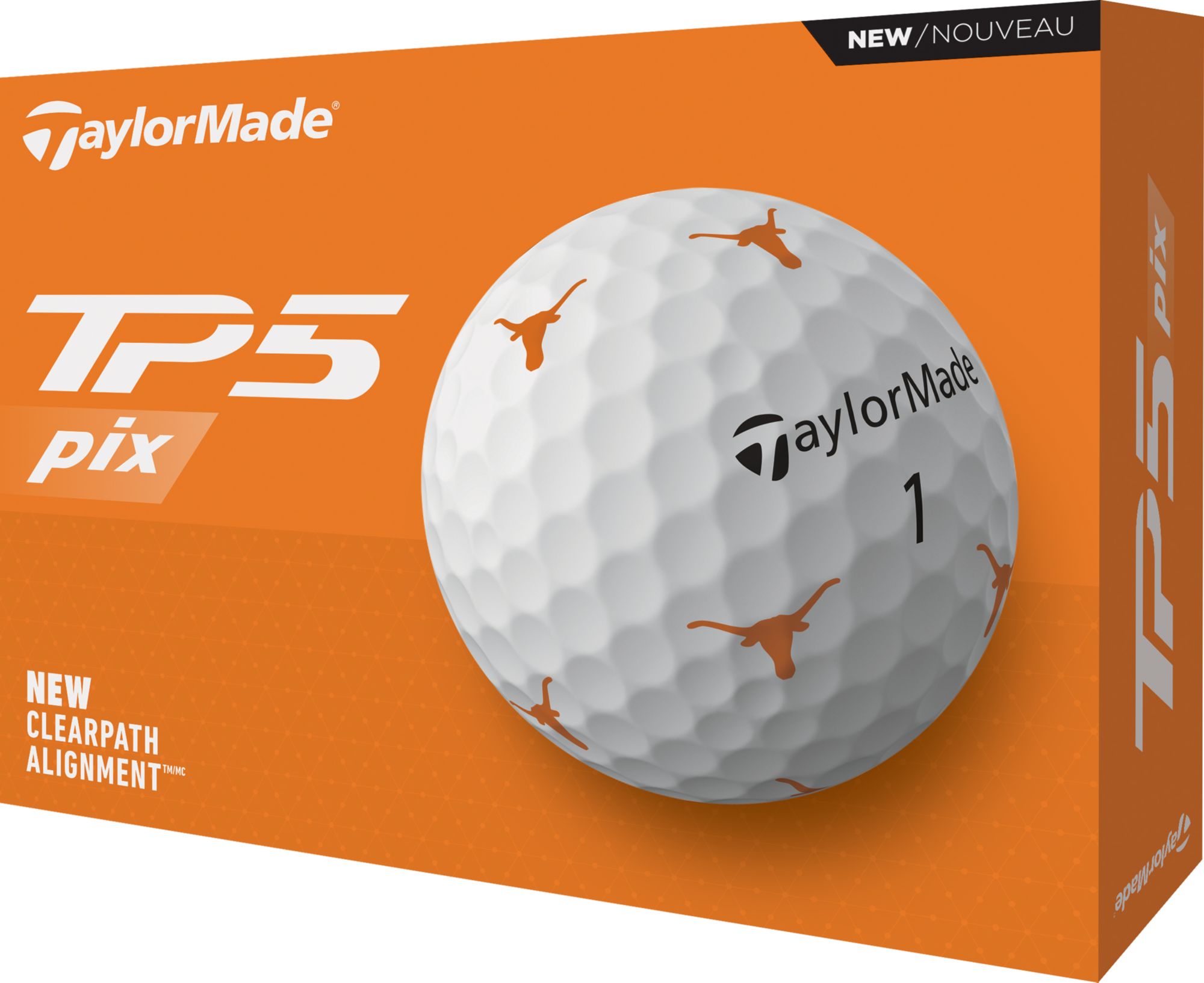 TaylorMade 2024 TP5 pix 3.0 Texas Golf Balls