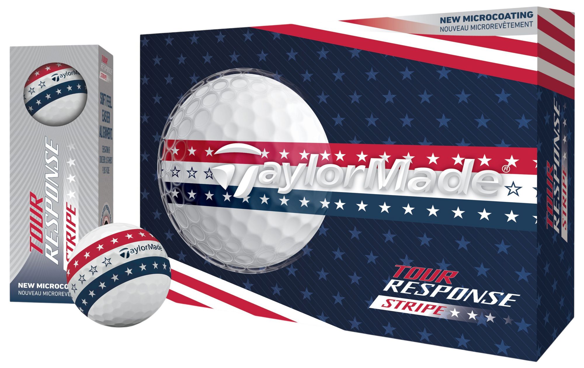 TaylorMade 2026 Tour Response USA Stripe Golf Balls