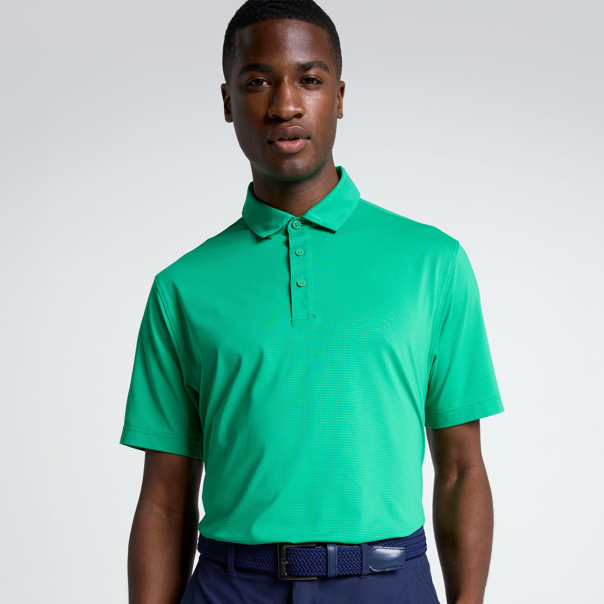 Walter Hagen Men's Performance 11 Course Cool Golf Polo