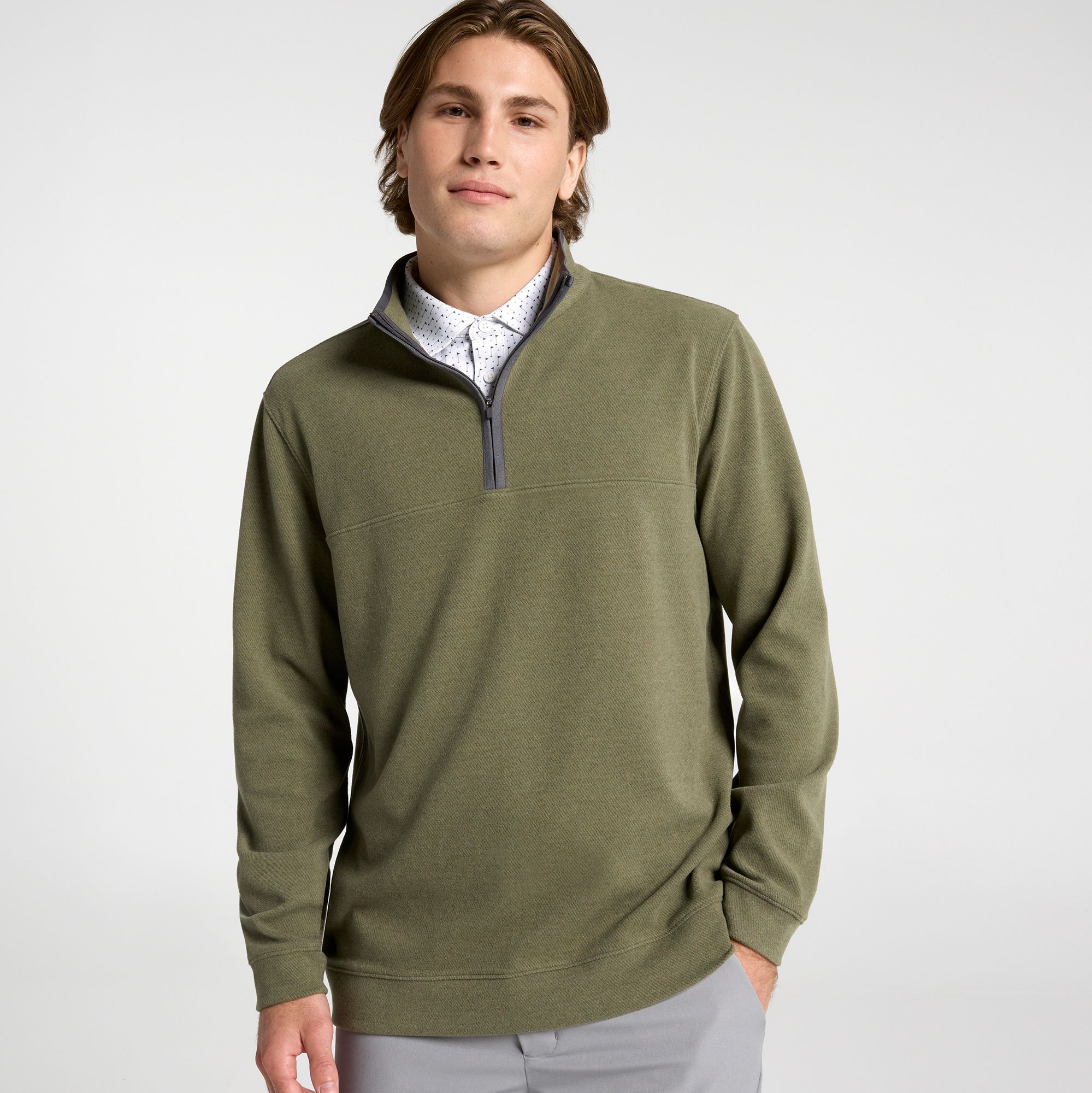 Walter Hagen Men's P11 Threadsoft Quarter Zip