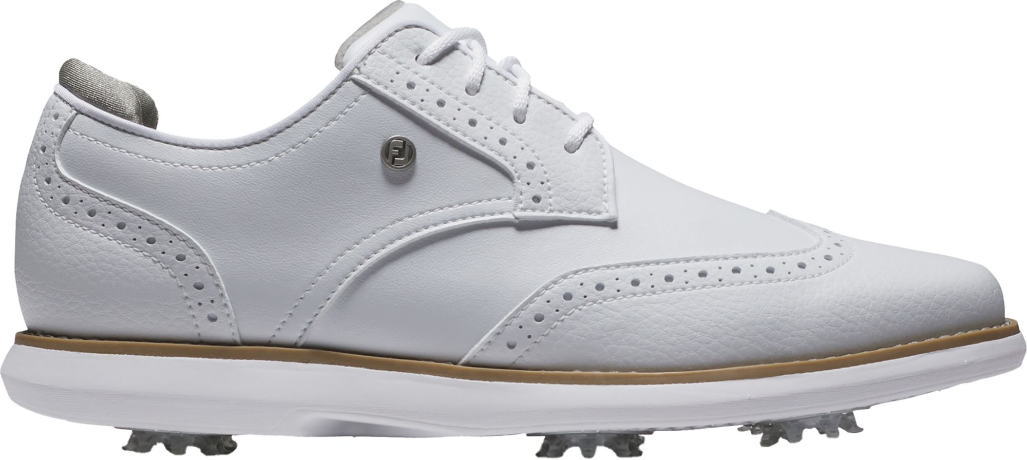 FootJoy Women's Wing Tip Traditions Spiked Golf Shoes