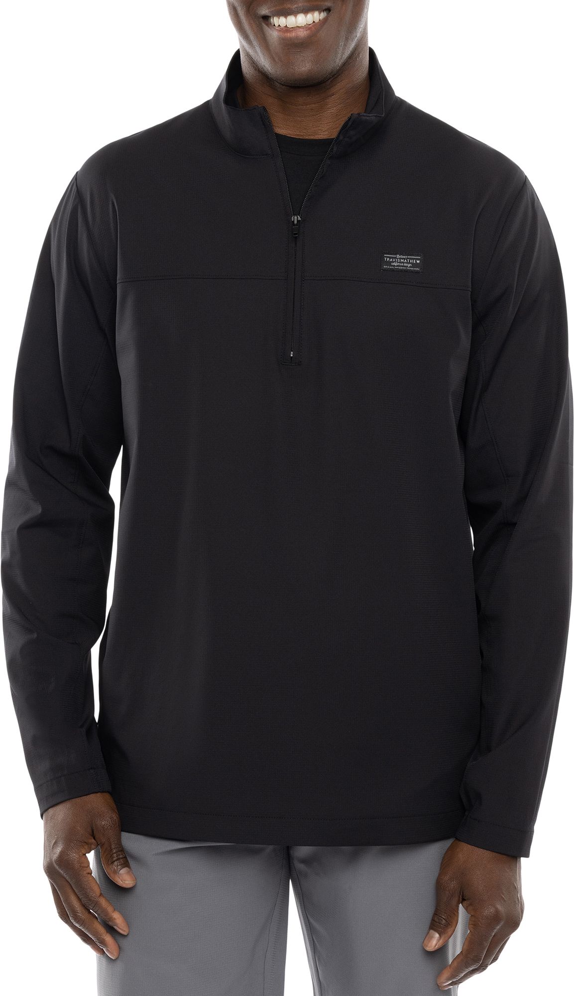 TravisMathew Men's Wanderlust 1/4 Zip Golf Jacket