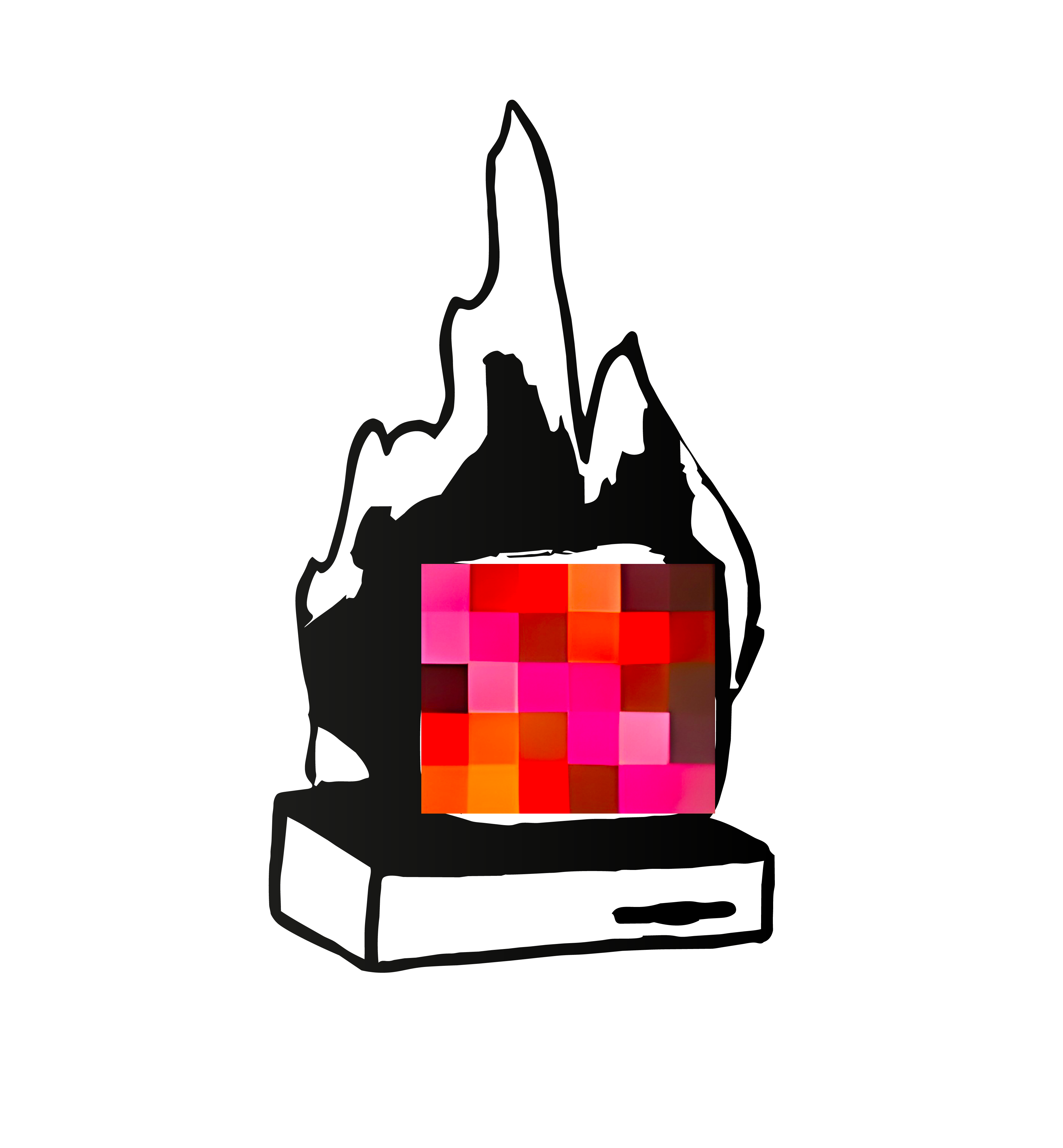 Burning Computer