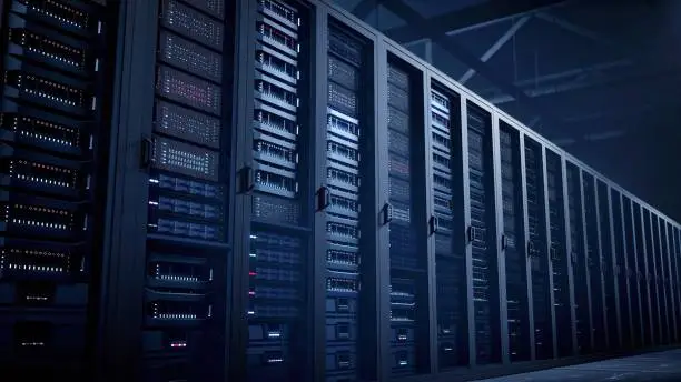 Data centre server room enclosure built with fire-rated modular sandwich panels