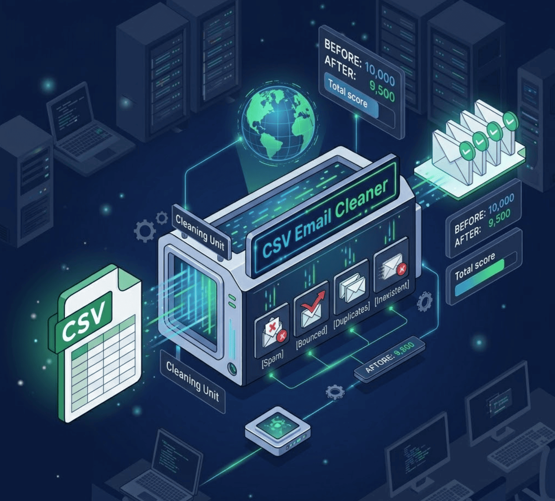 CSV Email Cleaner: The Ultimate Step-by-Step Bulk Workflow